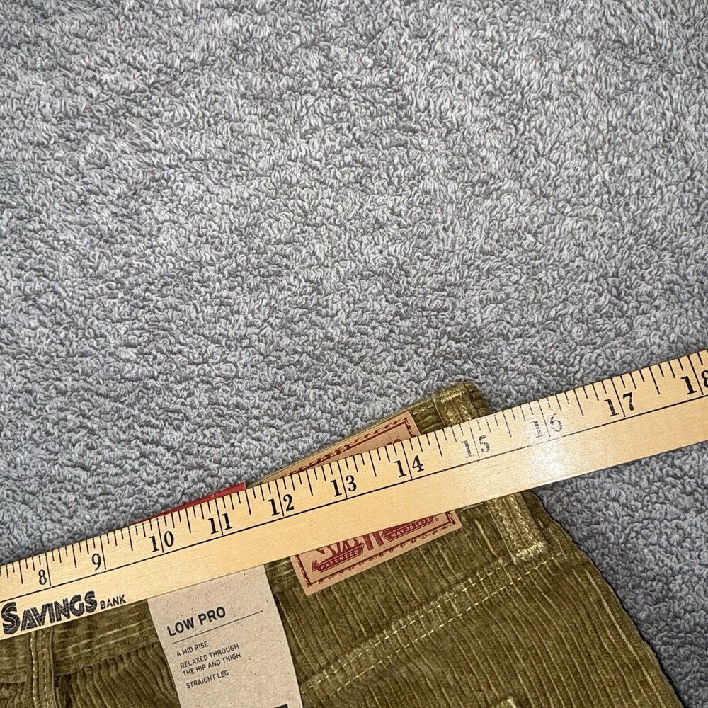 Levis 314 NWT Women 28x30 Shaping Straight Brown Corduroy Stretch Pants Mid Rise - Picture 7 of 8